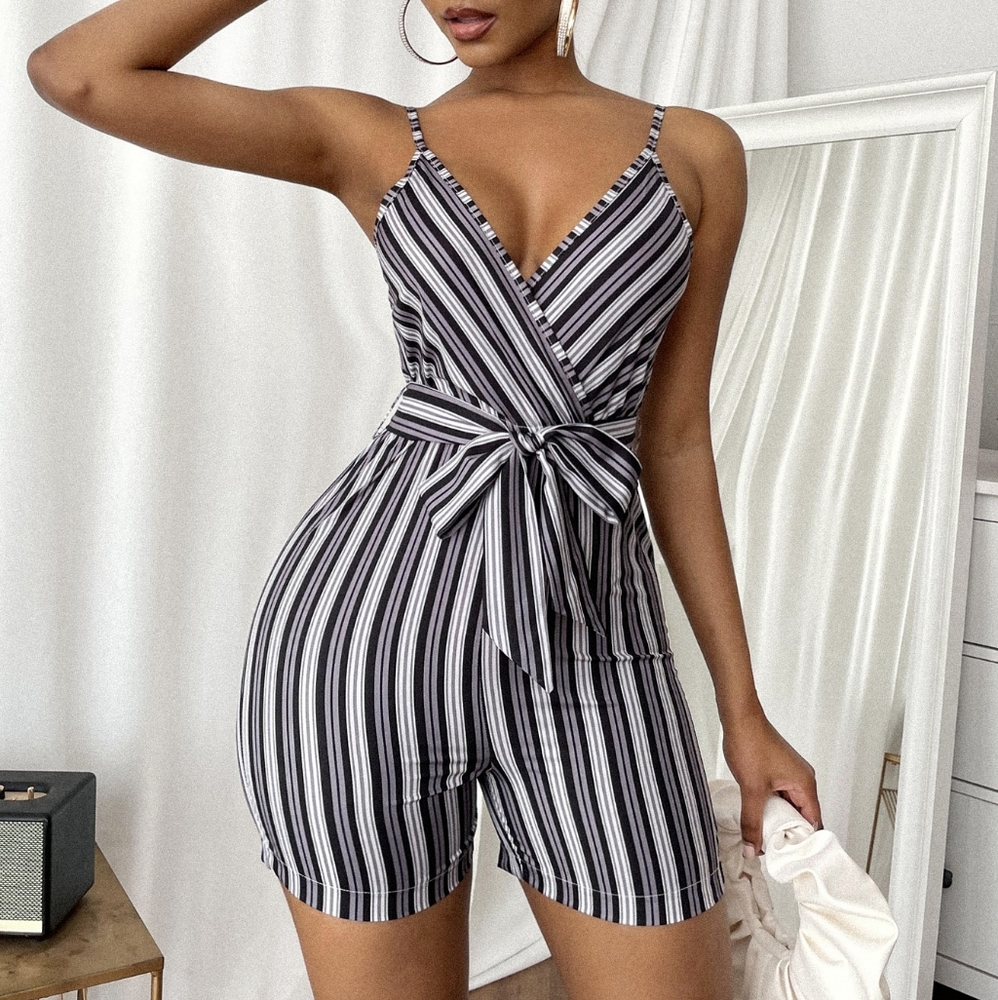 Striped rumper for women Size S